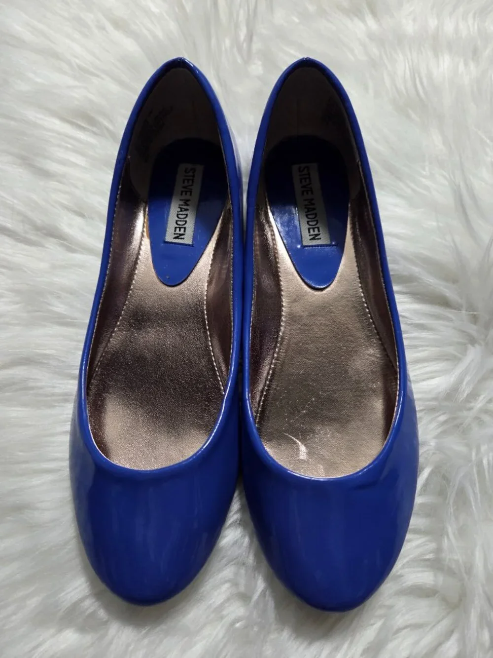 Steve Madden Blue Flats